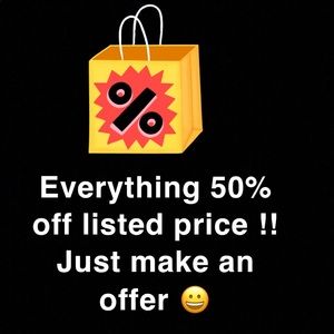 Everything on sale !!